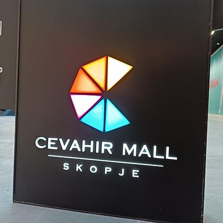 33Rd Floor Twin Apartments In Cevahir Sky City Complex With Pool, Spa, Fitness And Parking Included In Price Skopje Luaran gambar