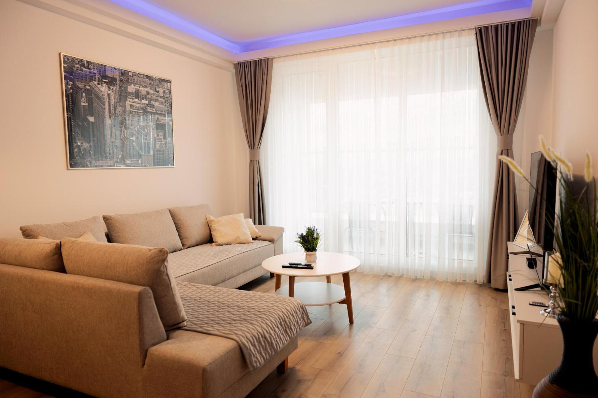 33Rd Floor Twin Apartments In Cevahir Sky City Complex With Pool, Spa, Fitness And Parking Included In Price Skopje Luaran gambar