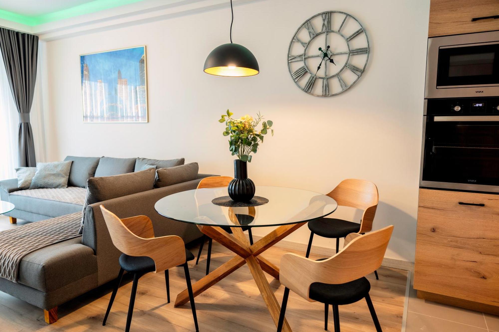 33Rd Floor Twin Apartments In Cevahir Sky City Complex With Pool, Spa, Fitness And Parking Included In Price Skopje Luaran gambar